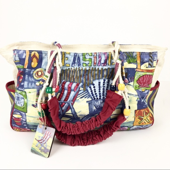 Paul Brent Handbags - Paul Brent Tote Bag Fantasea Beach